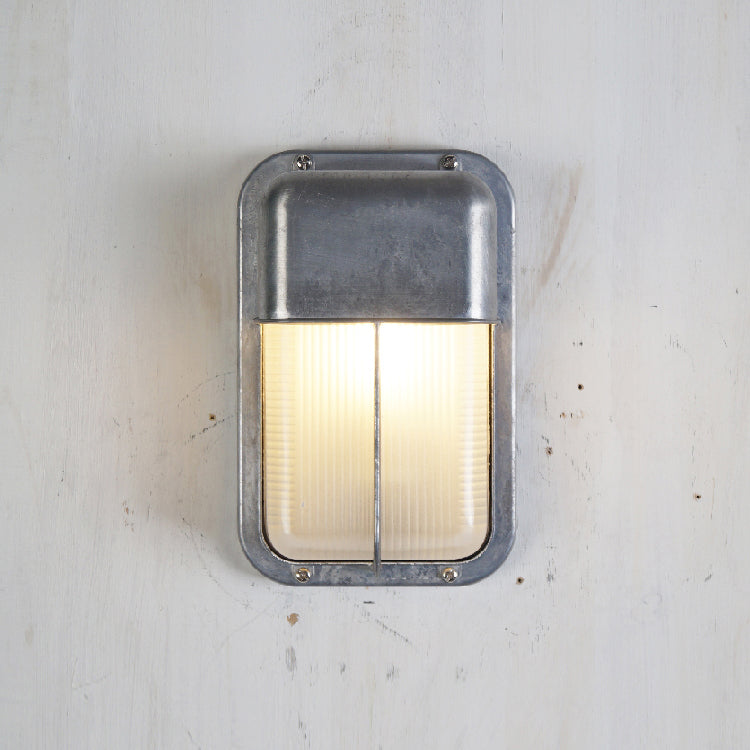 Olcarila Vintage Glas-Außenwandlampe-Letslighting