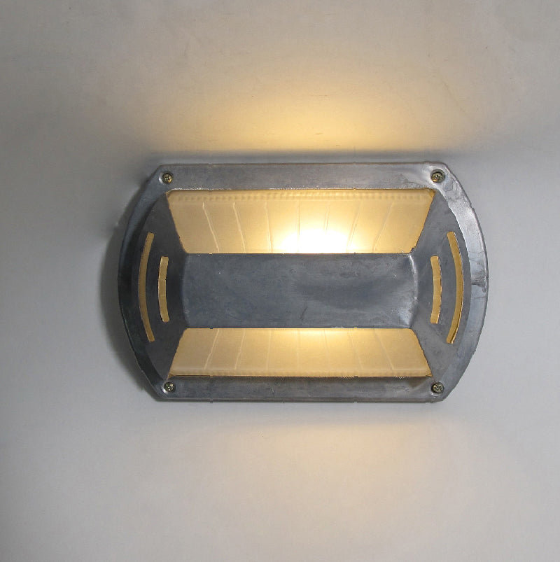 Olcarila Vintage Glas-Außenwandlampe-Letslighting