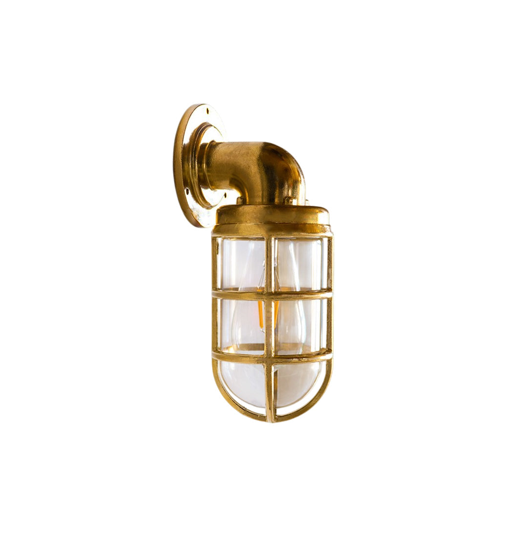 Evthaia Glas Vintage Industrial Wandleuchte-Letslighting