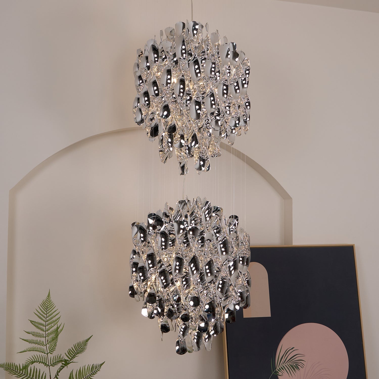 Isoran Luxe Pendelleuchte aus Metall-Letslighting