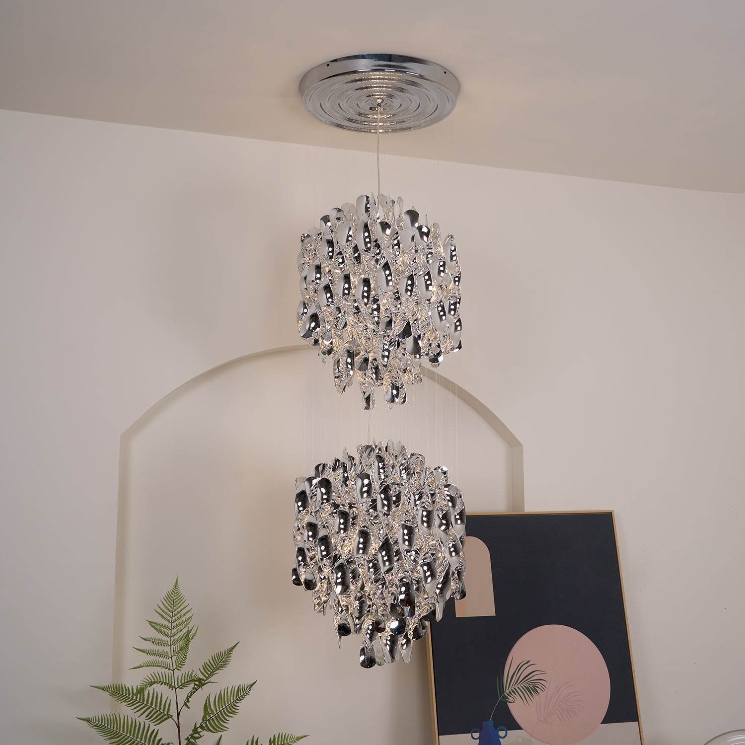 Isoran Luxe Pendelleuchte aus Metall-Letslighting