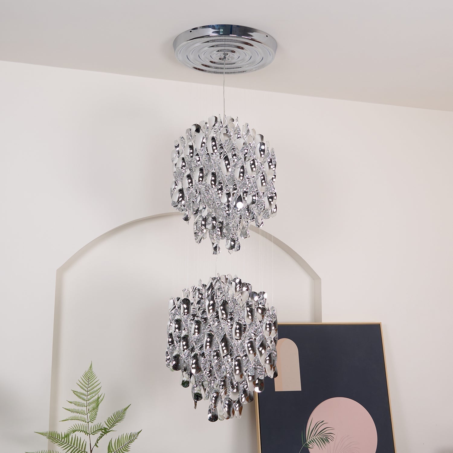 Isoran Luxe Pendelleuchte aus Metall-Letslighting