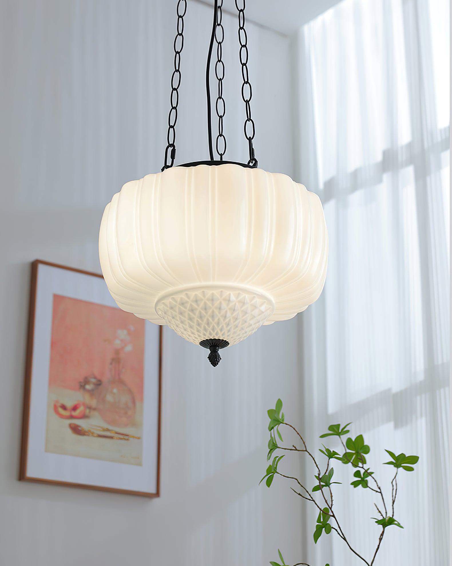 Yara Zeitgemäß Glas Pendelleuchte Leuchte-Letslighting