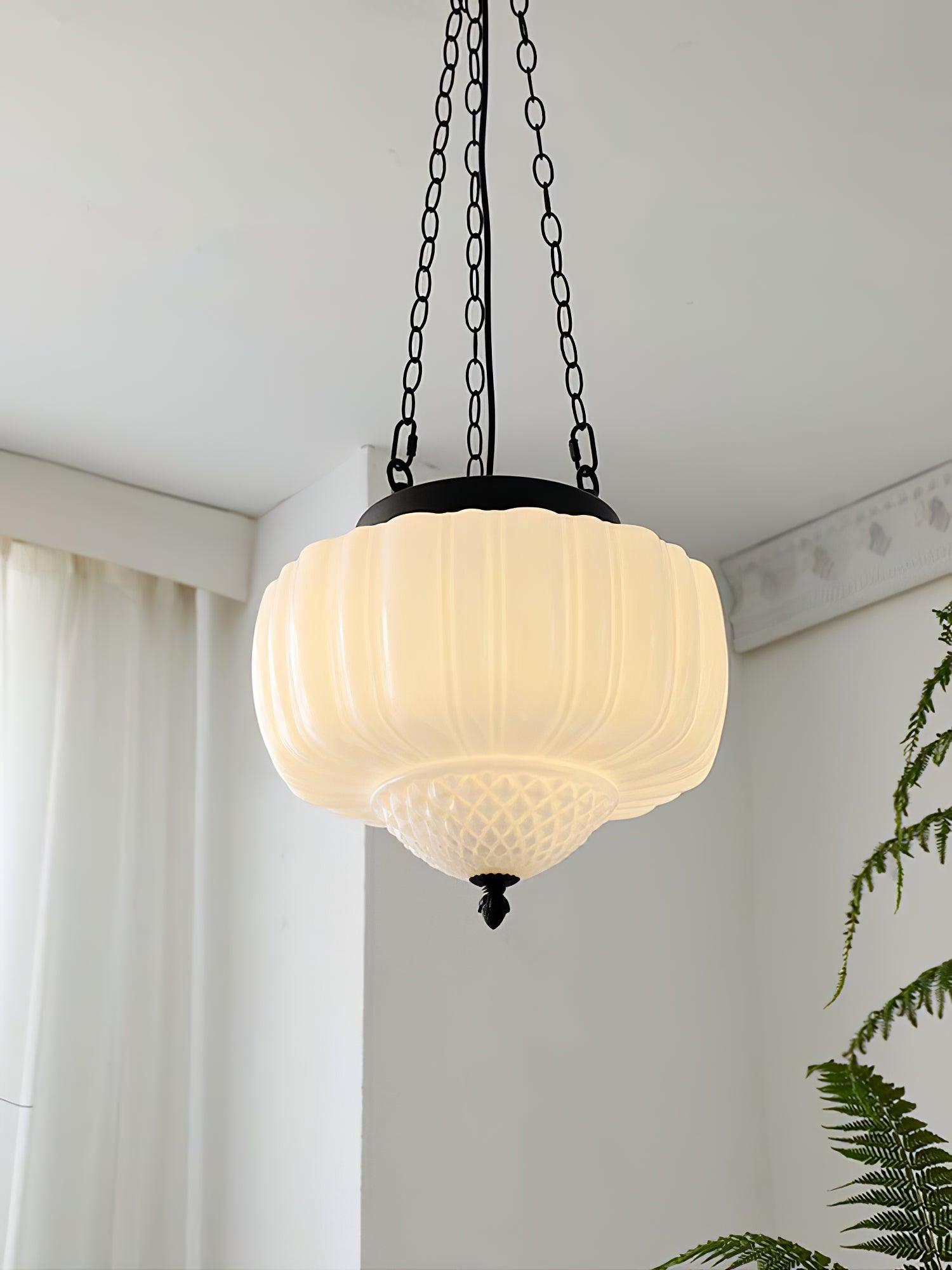 Yara Zeitgemäß Glas Pendelleuchte Leuchte-Letslighting