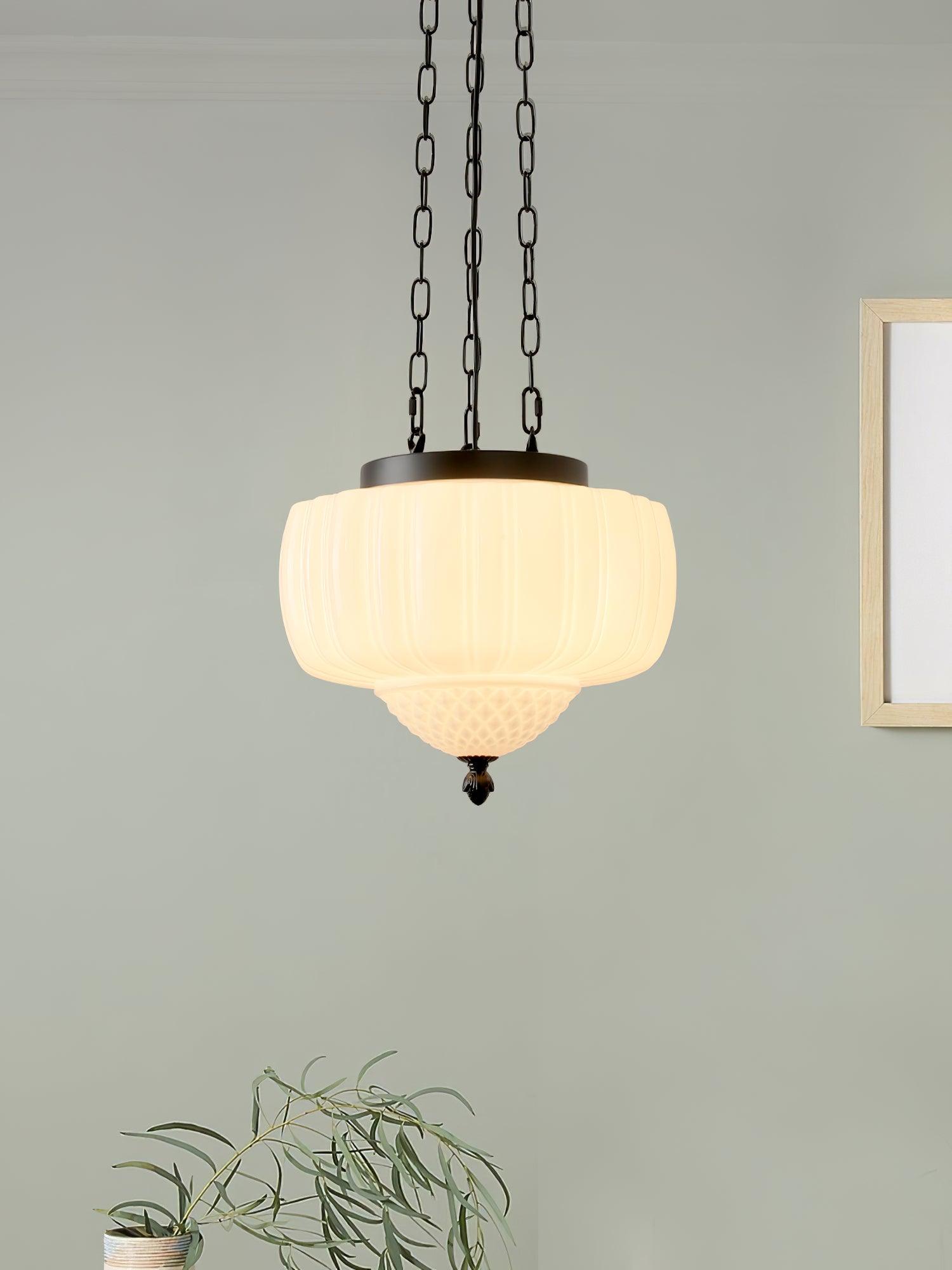 Yara Zeitgemäß Glas Pendelleuchte Leuchte-Letslighting
