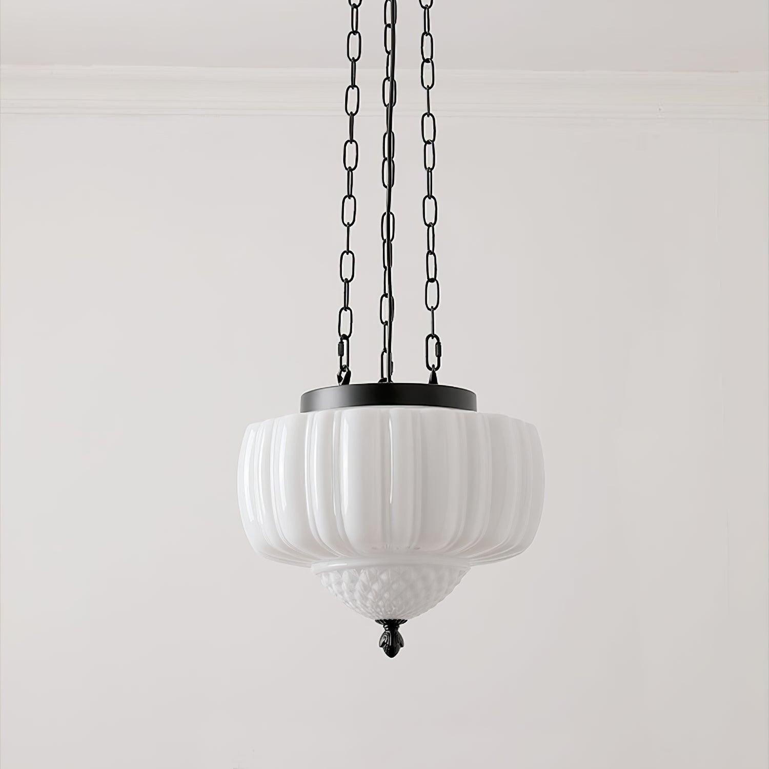 Yara Zeitgemäß Glas Pendelleuchte Leuchte-Letslighting