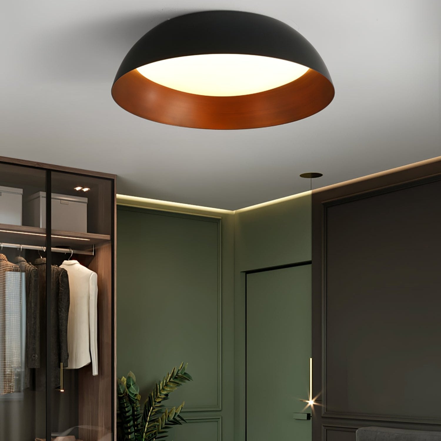 Cinoran Nordisch Vintage Schatten Deckenleuchte-Letslighting
