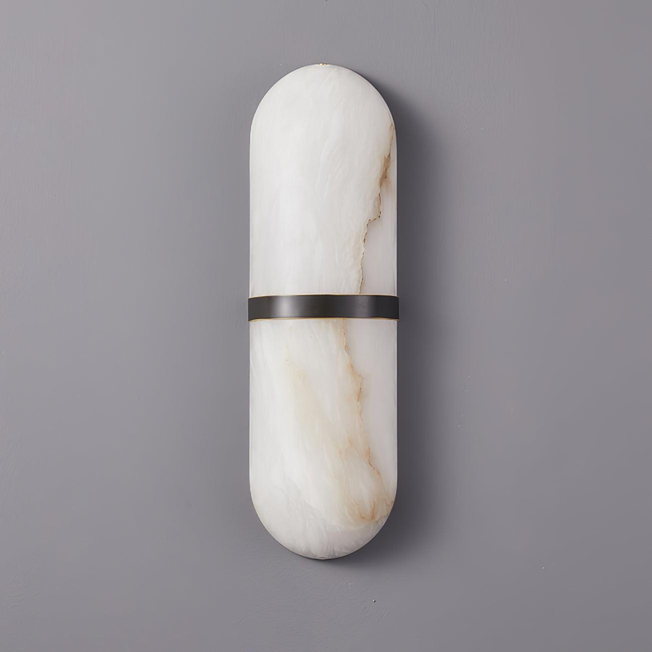 Sage Moderne Wandleuchte aus Messing und Alabaster-Letslighting