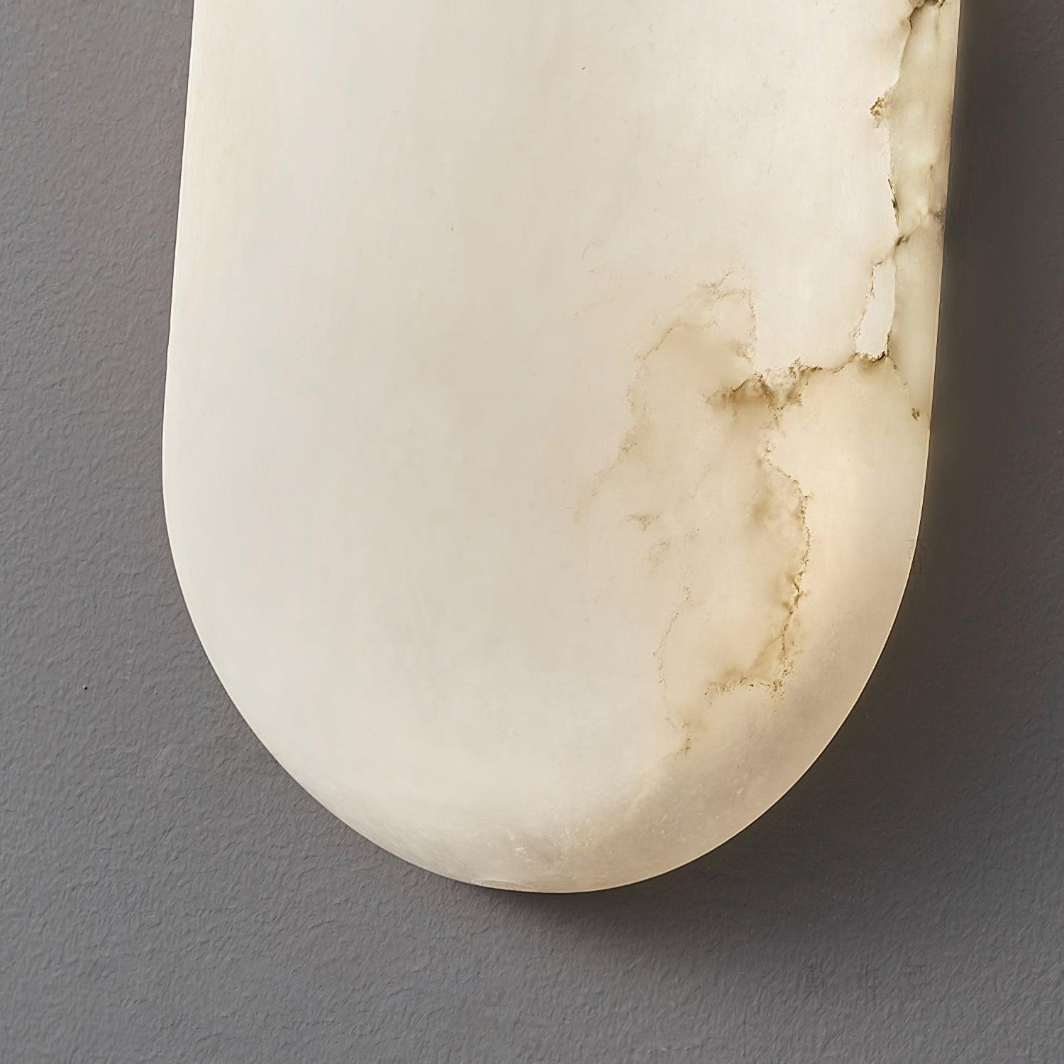 Sage Moderne Wandleuchte aus Messing und Alabaster-Letslighting