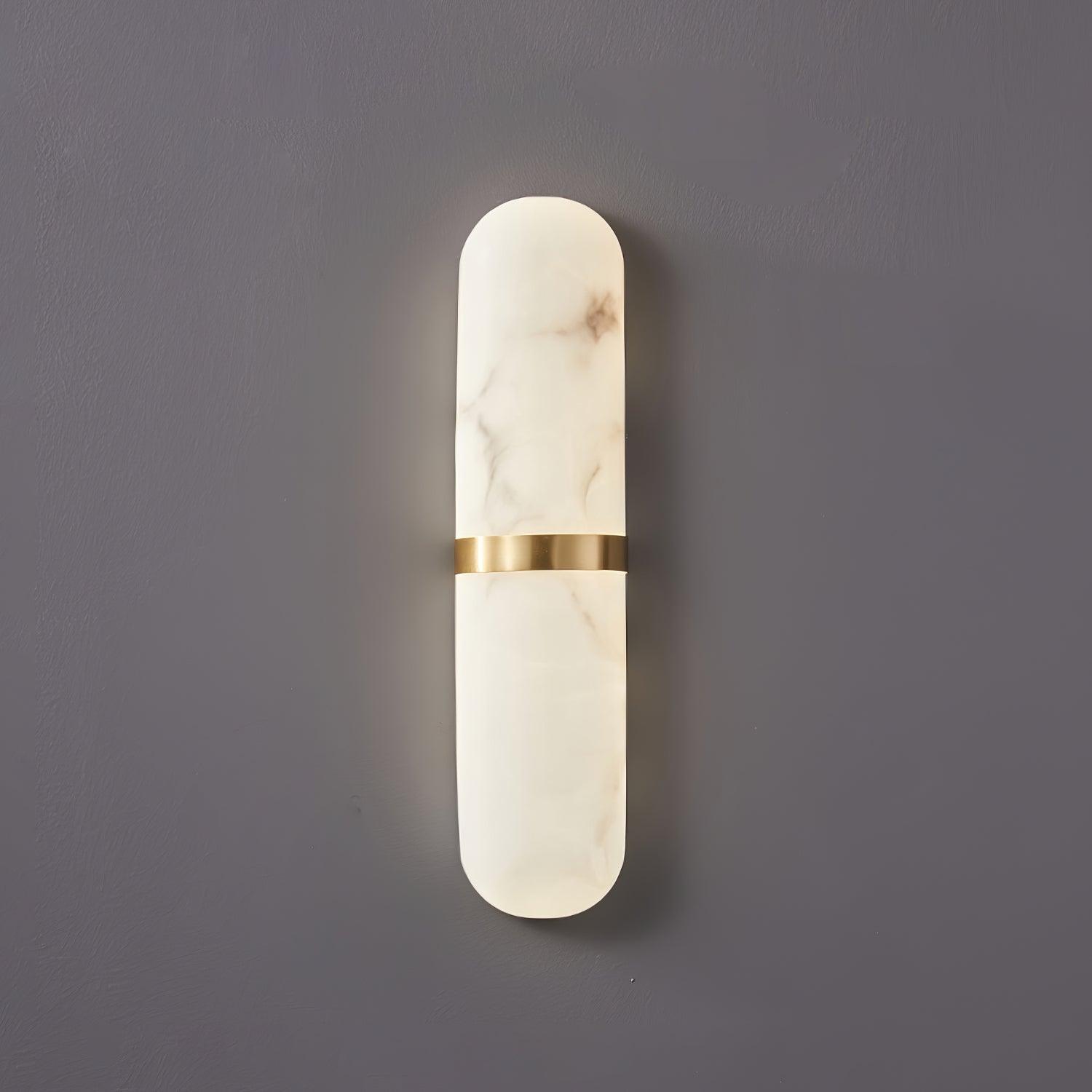 Sage Moderne Wandleuchte aus Messing und Alabaster-Letslighting
