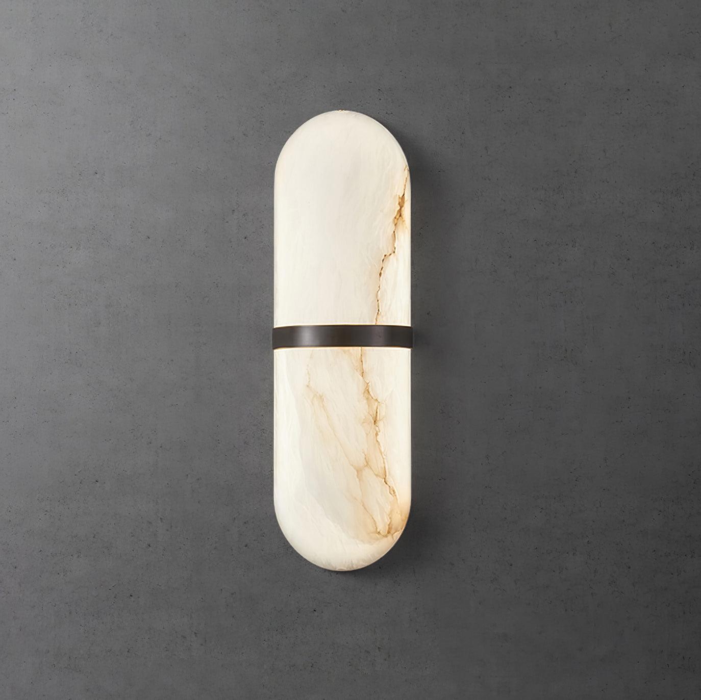 Sage Moderne Wandleuchte aus Messing und Alabaster-Letslighting