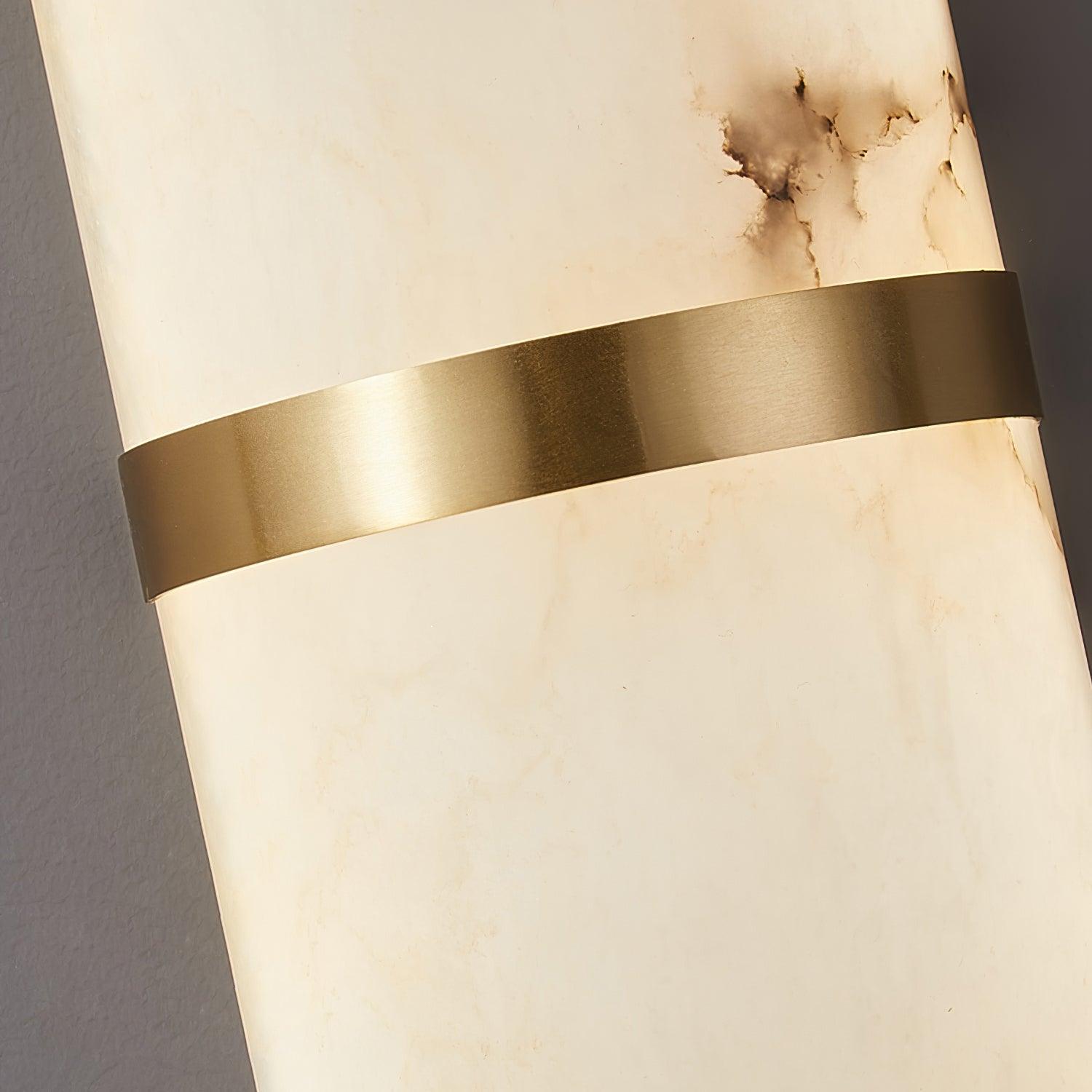 Sage Moderne Wandleuchte aus Messing und Alabaster-Letslighting