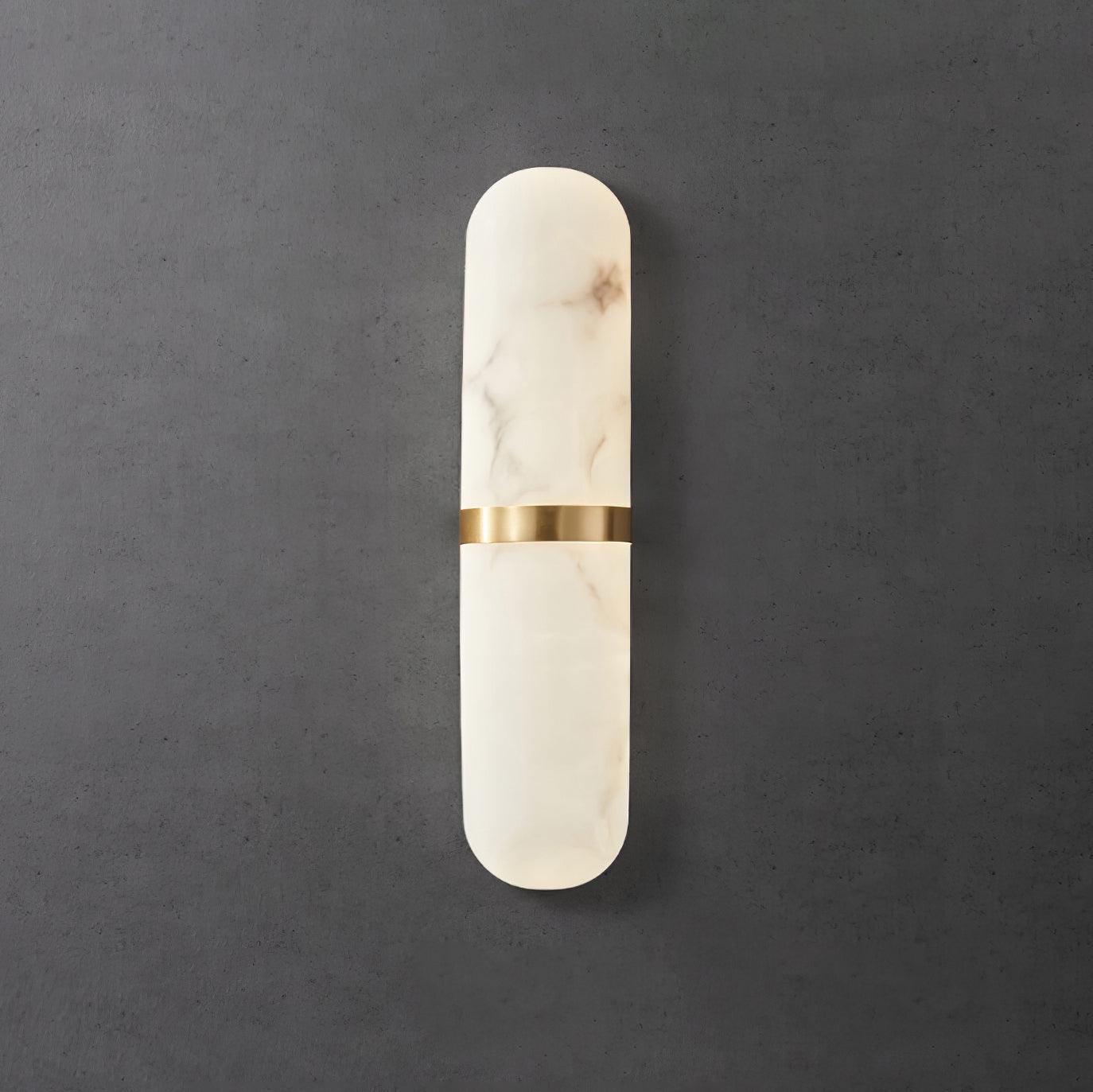 Sage Moderne Wandleuchte aus Messing und Alabaster-Letslighting