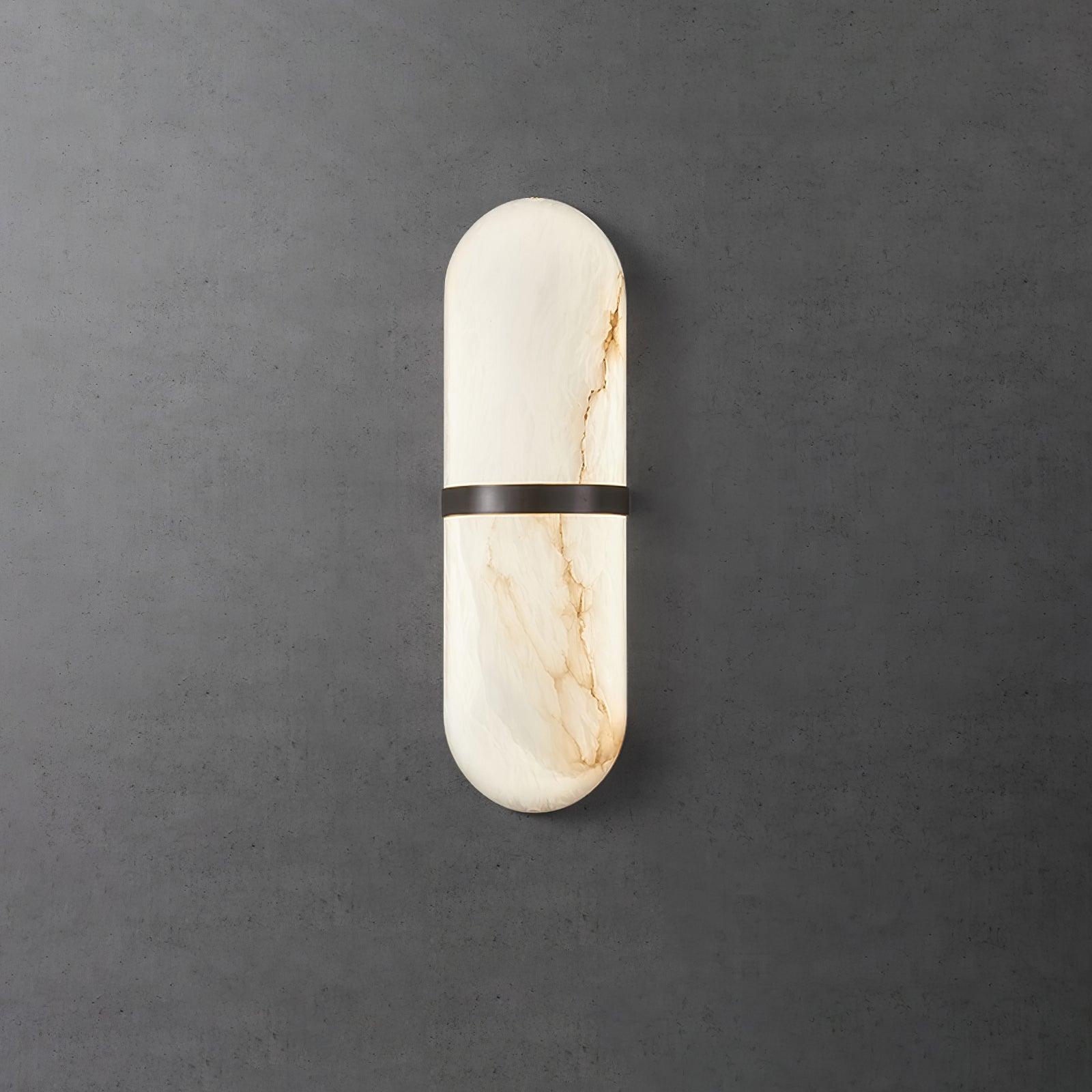 Sage Moderne Wandleuchte aus Messing und Alabaster-Letslighting