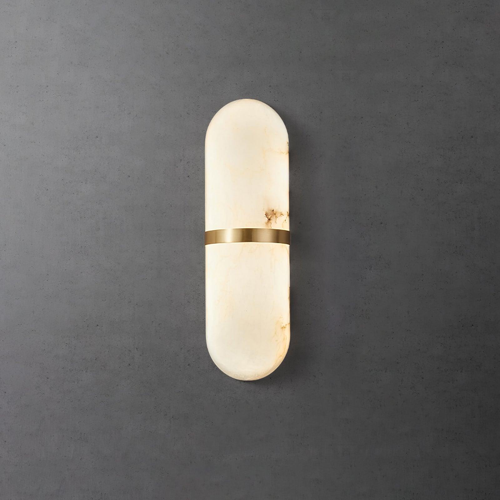 Sage Moderne Wandleuchte aus Messing und Alabaster-Letslighting