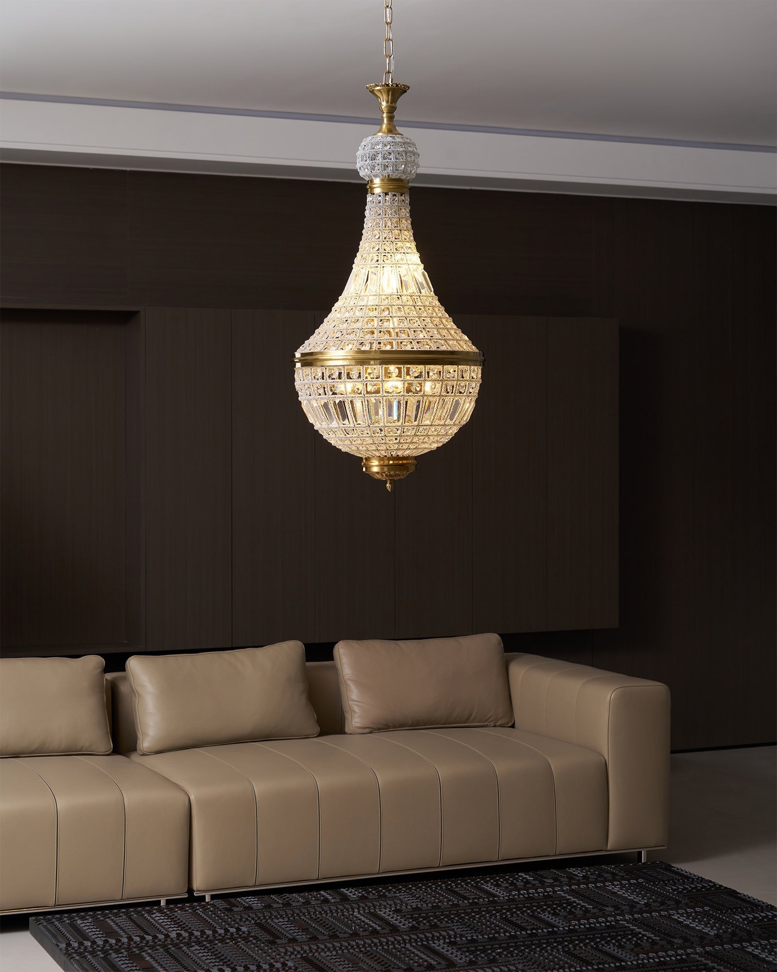 Auristella Luxus-Kristall-Kronleuchter-Letslighting