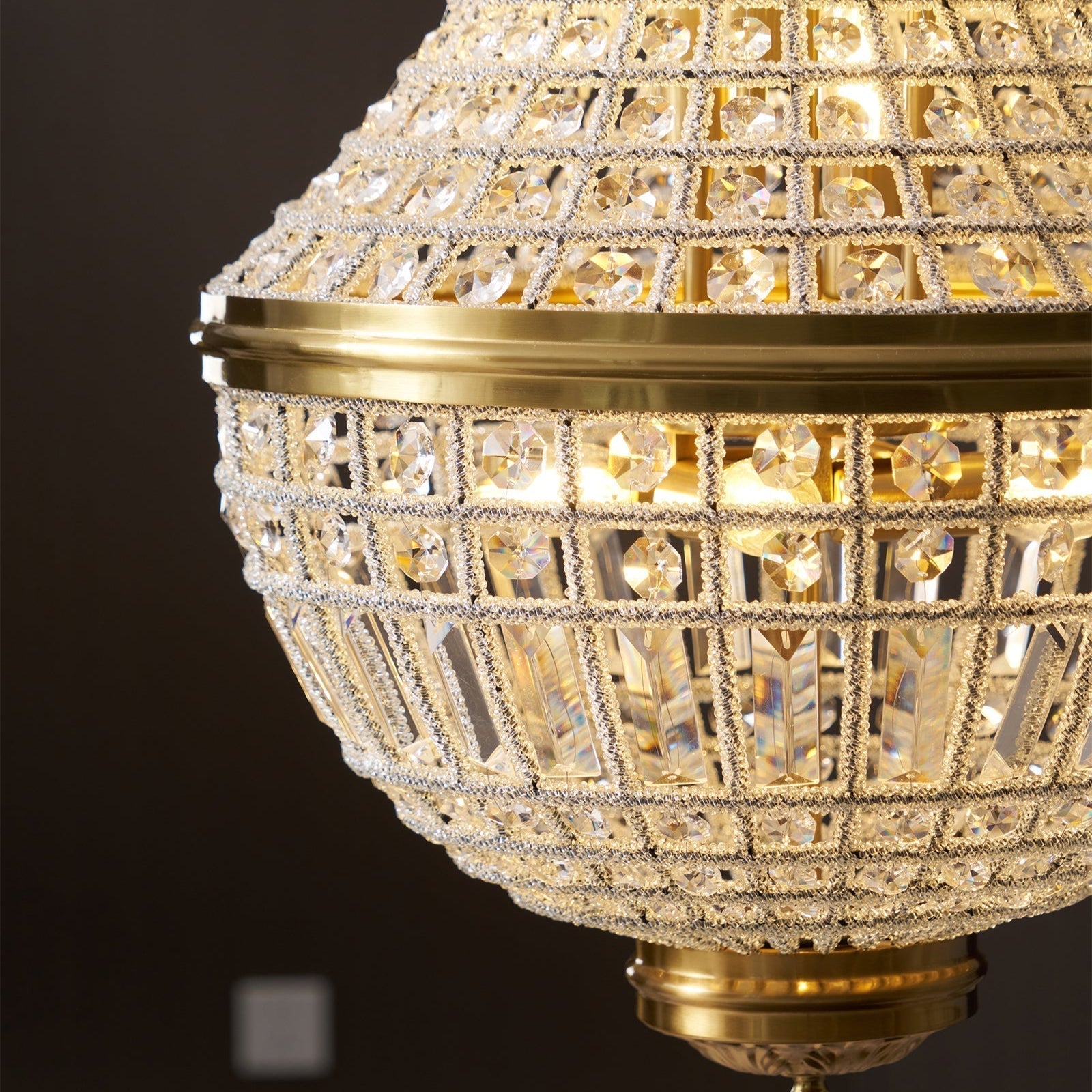 Auristella Luxus-Kristall-Kronleuchter-Letslighting
