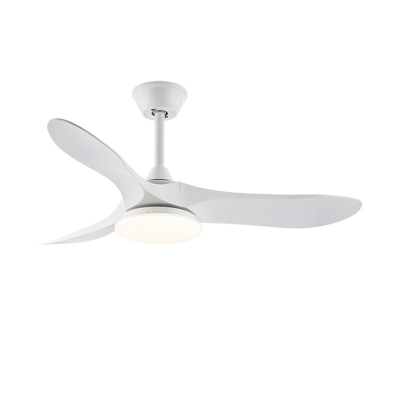 Maßzeichnung des 106cm Velix Deckenventilators mit Beleuchtung