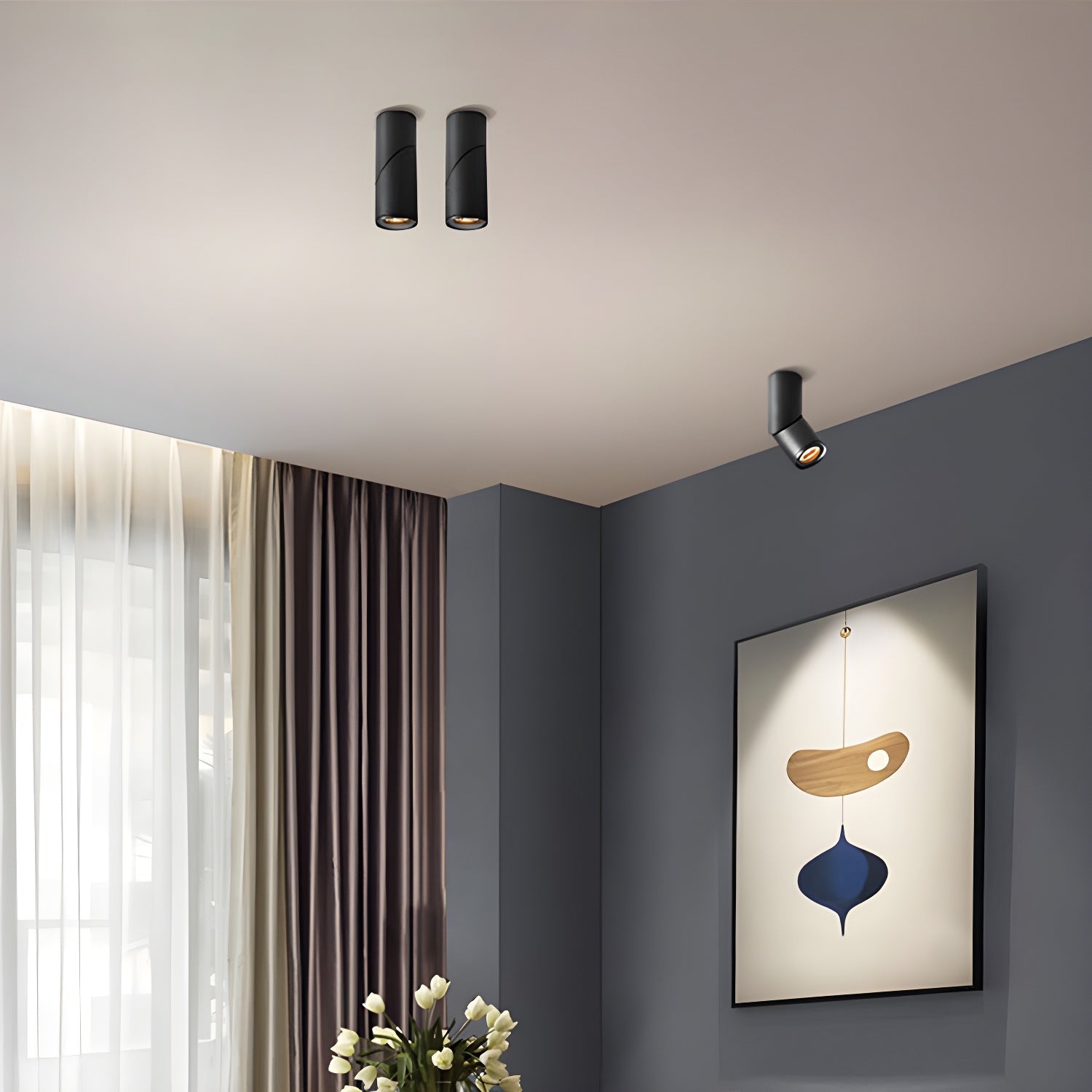 Ivinir Modern Minimalistisch Pivot Einbauleuchte Deckenleuchte-Letslighting
