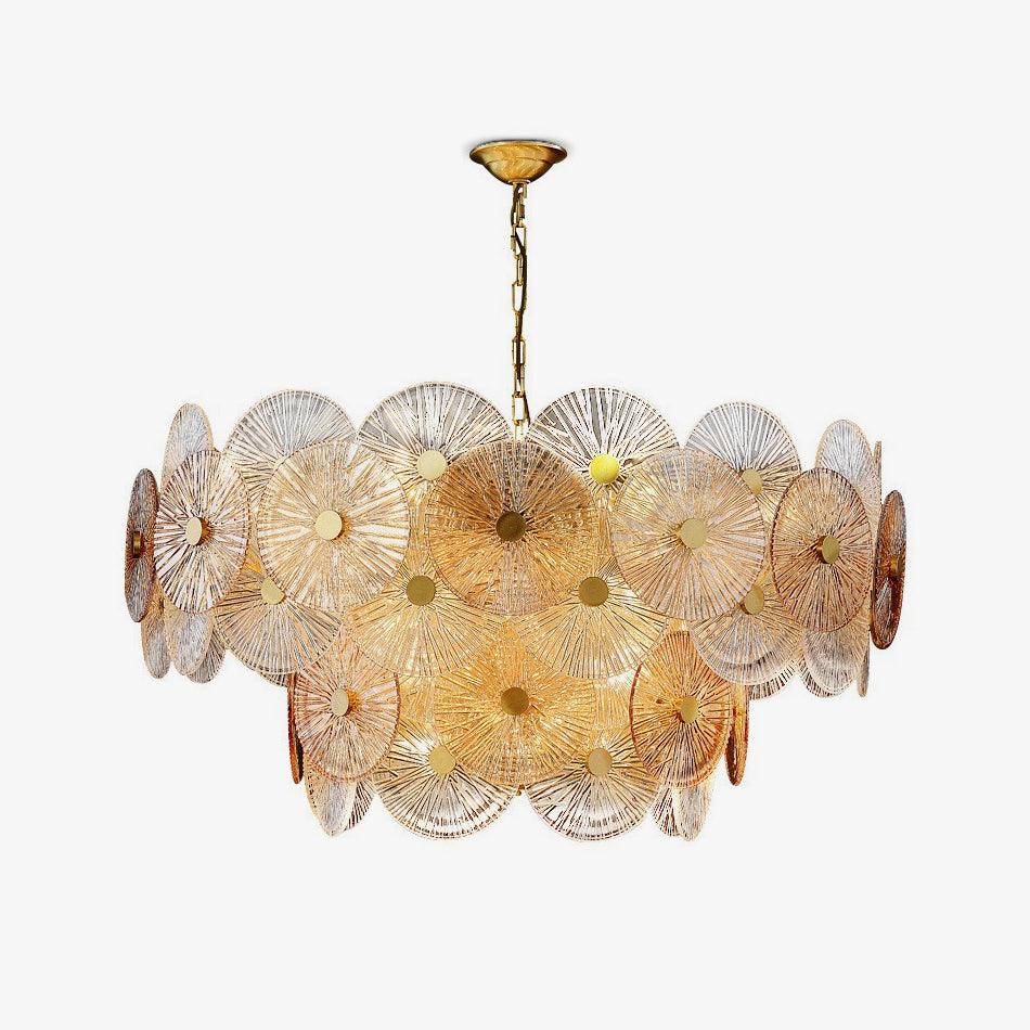 Aurelia Eleganter luxuriöser Glaskronleuchter-Letslighting