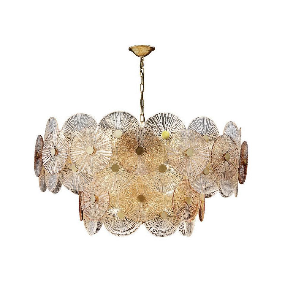 Aurelia Eleganter luxuriöser Glaskronleuchter-Letslighting