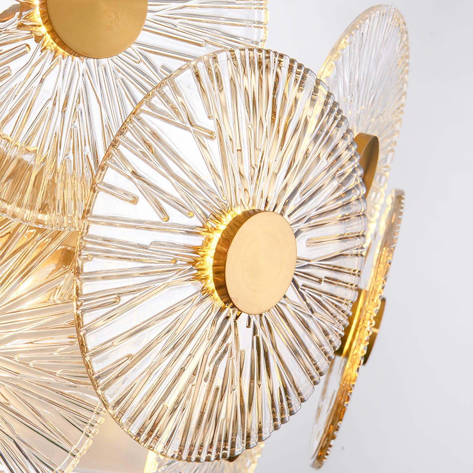 Aurelia Eleganter luxuriöser Glaskronleuchter-Letslighting
