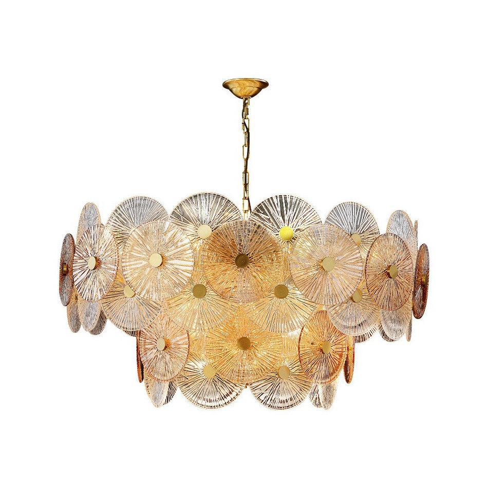 Aurelia Eleganter luxuriöser Glaskronleuchter-Letslighting