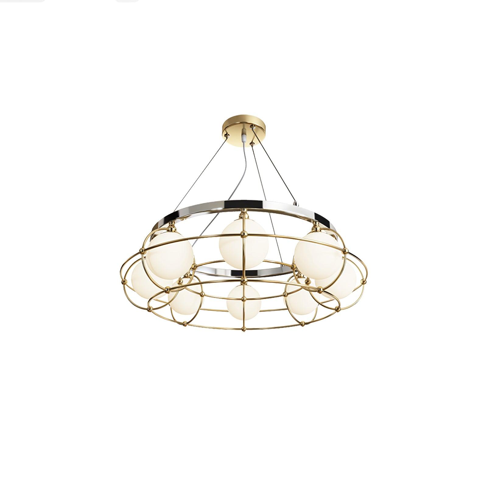 Mia Moderner Glas-Kronleuchter-Letslighting