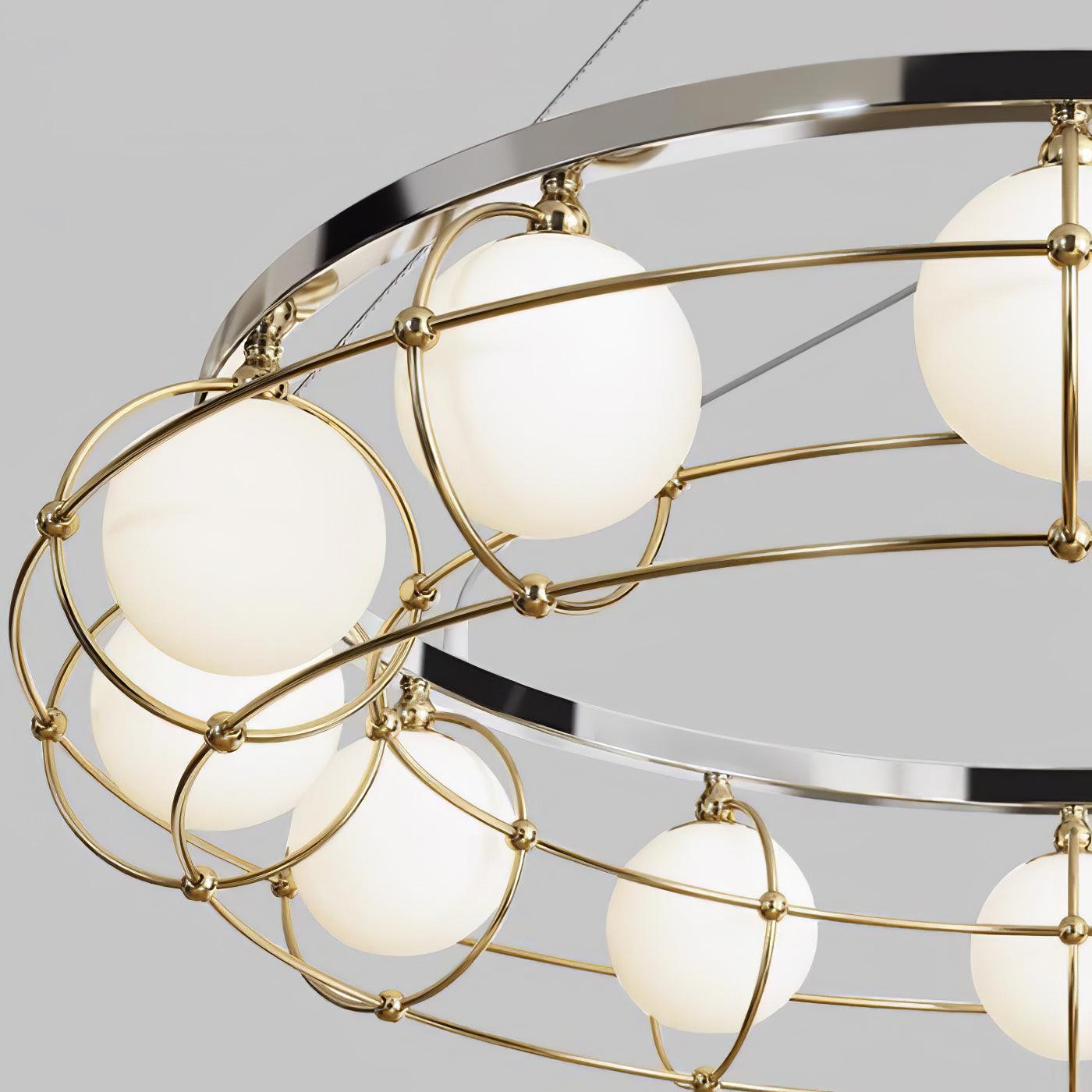 Mia Moderner Glas-Kronleuchter-Letslighting