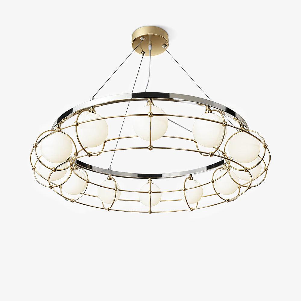 Mia Moderner Glas-Kronleuchter-Letslighting