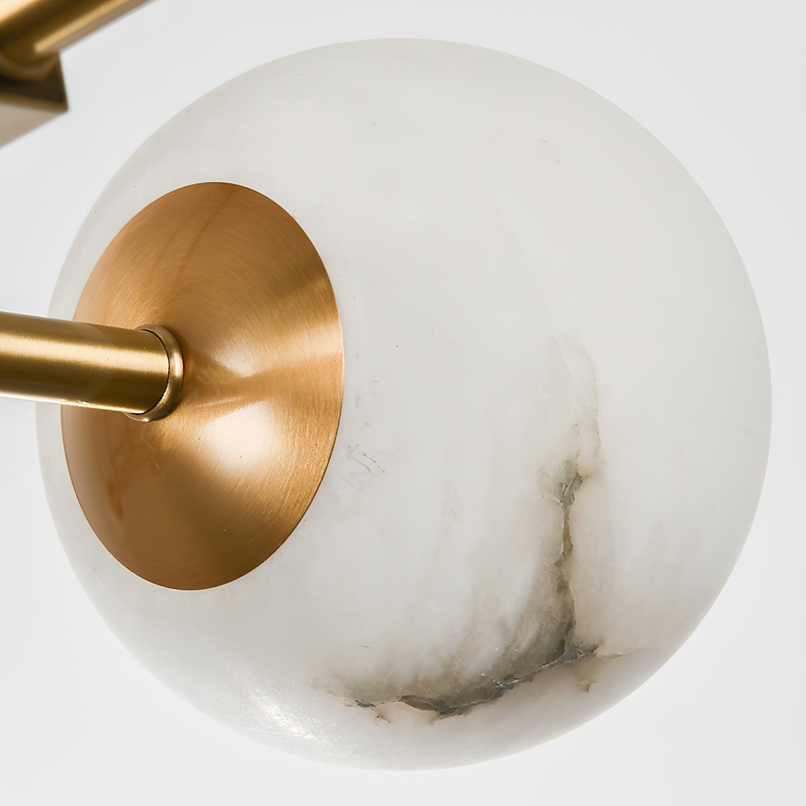 Zovenel Premium Nordic Brass Alabaster Chandelier - Letslighting