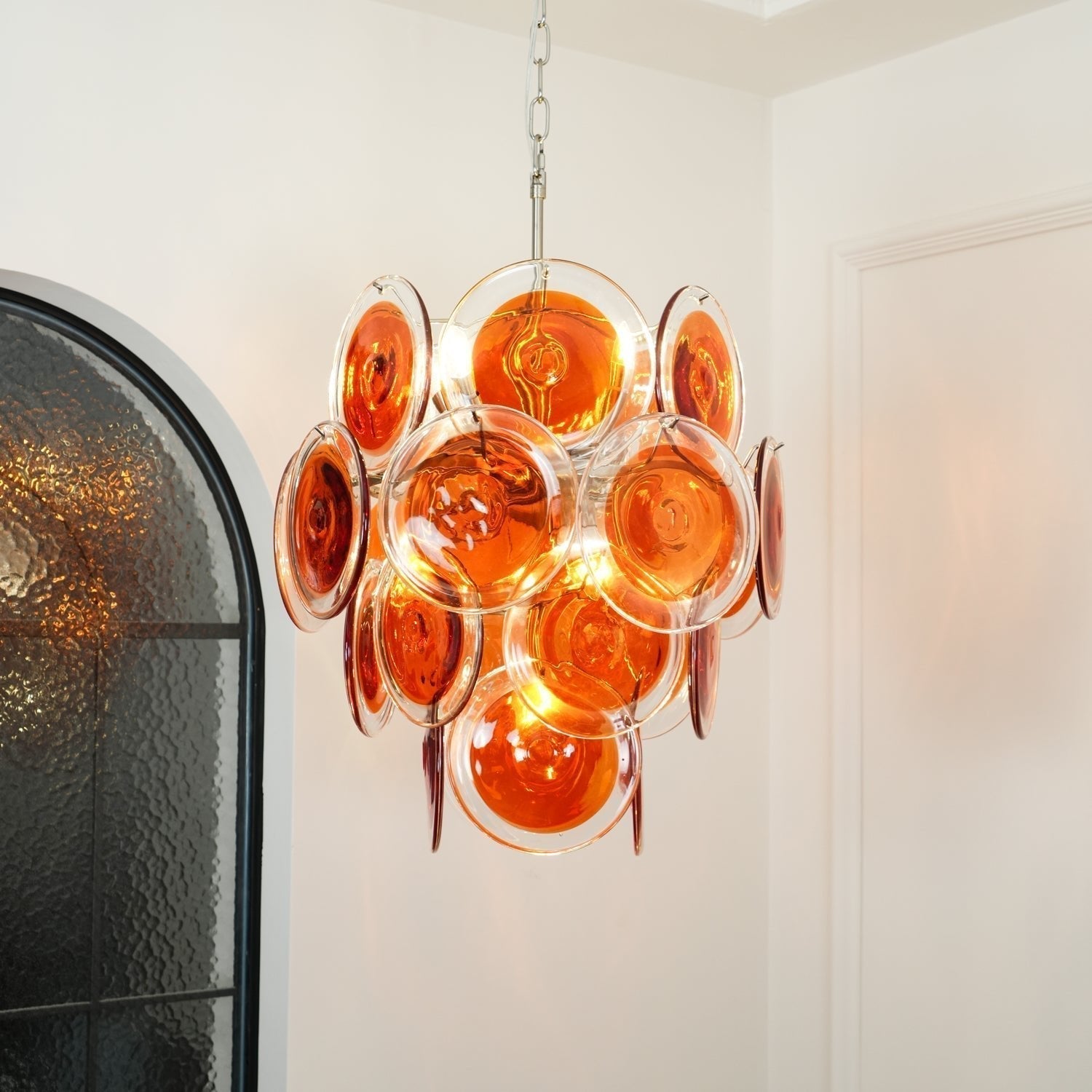 Evvinos Individual Creativity Metal Glass Chandelier - Letslighting