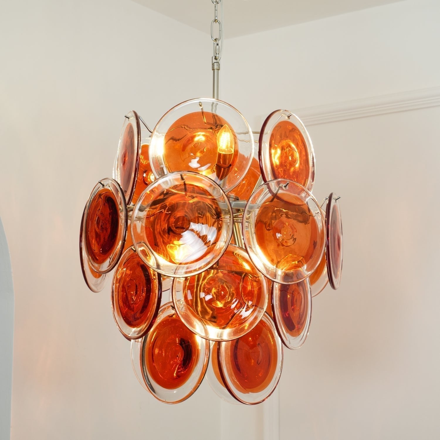 Evvinos Individual Creativity Metal Glass Chandelier - Letslighting