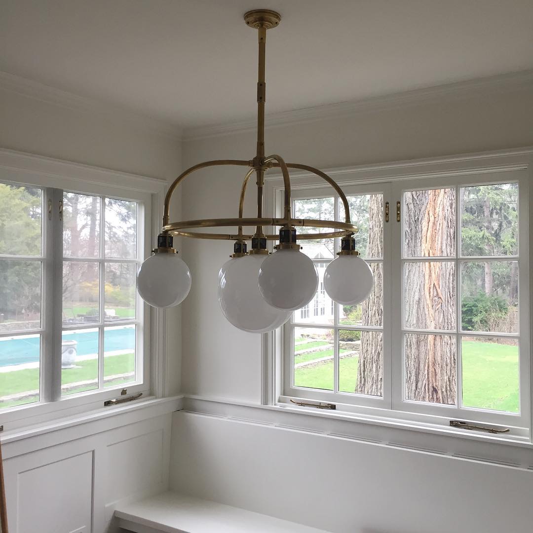 Vathea Modern Minimalist Metal Glass Chandelier - Letslighting