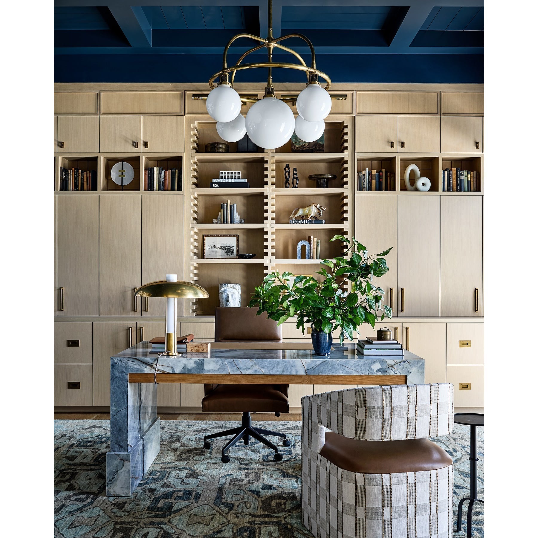 Vathea Modern Minimalist Metal Glass Chandelier - Letslighting