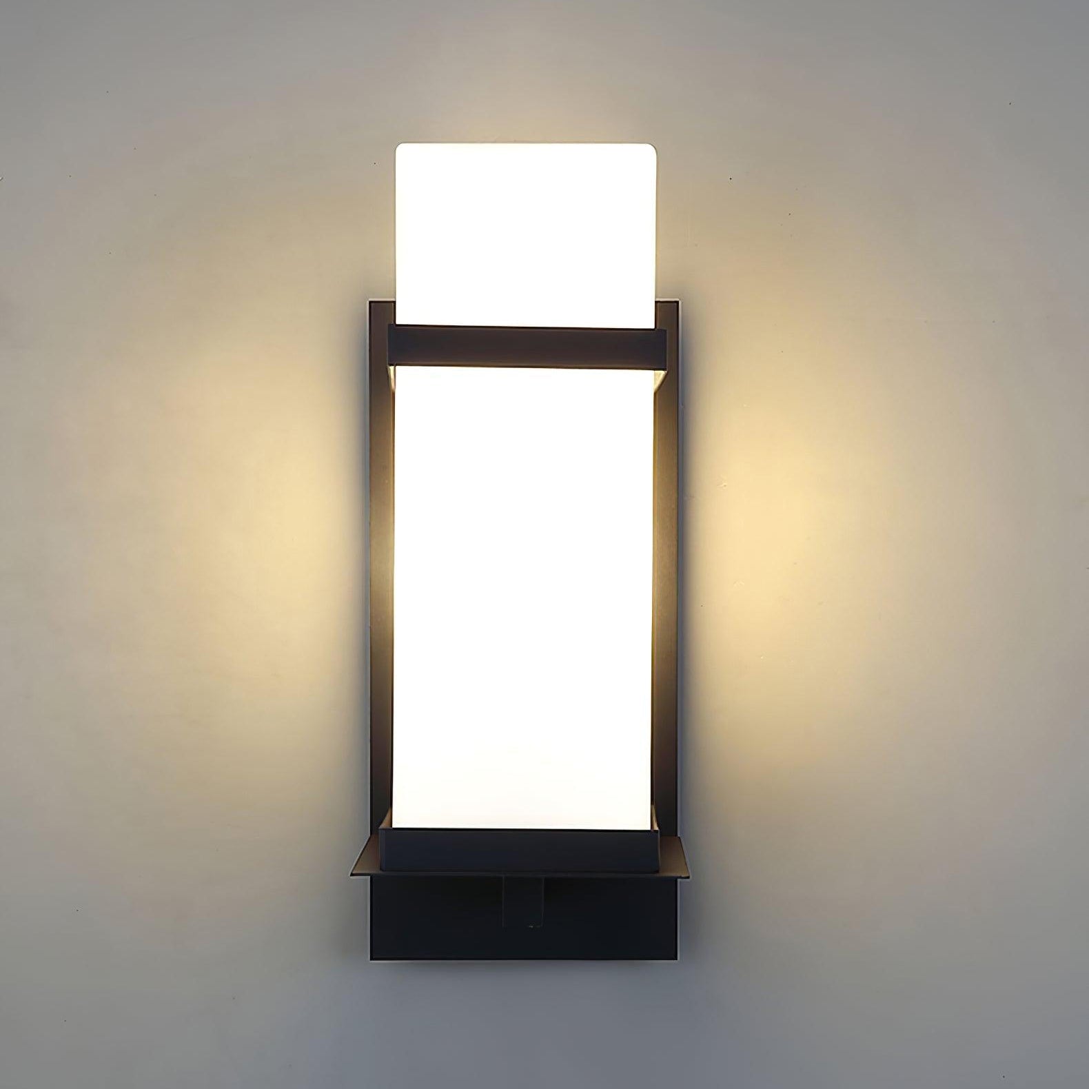 Ishaaris Minimalistische Glas-Wandleuchte für den Außenbereich-Letslighting