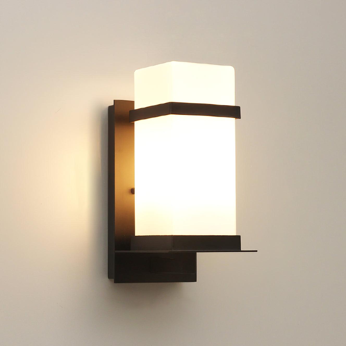 Ishaaris Minimalistische Glas-Wandleuchte für den Außenbereich-Letslighting
