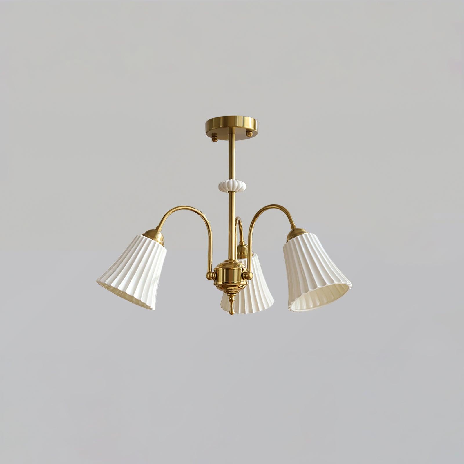 Silas Vintage Glas-Kronleuchter-Letslighting