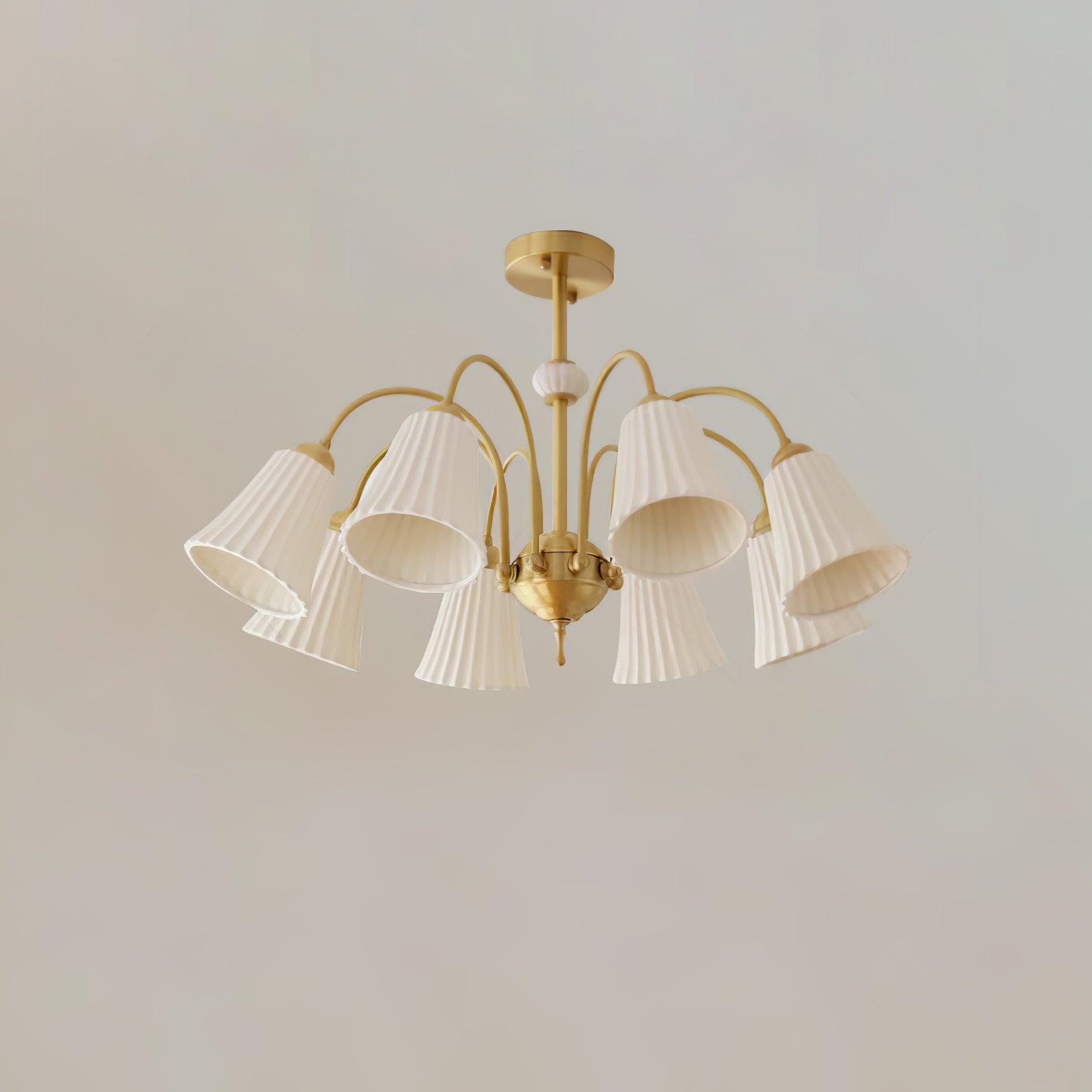 Silas Vintage Glas-Kronleuchter-Letslighting