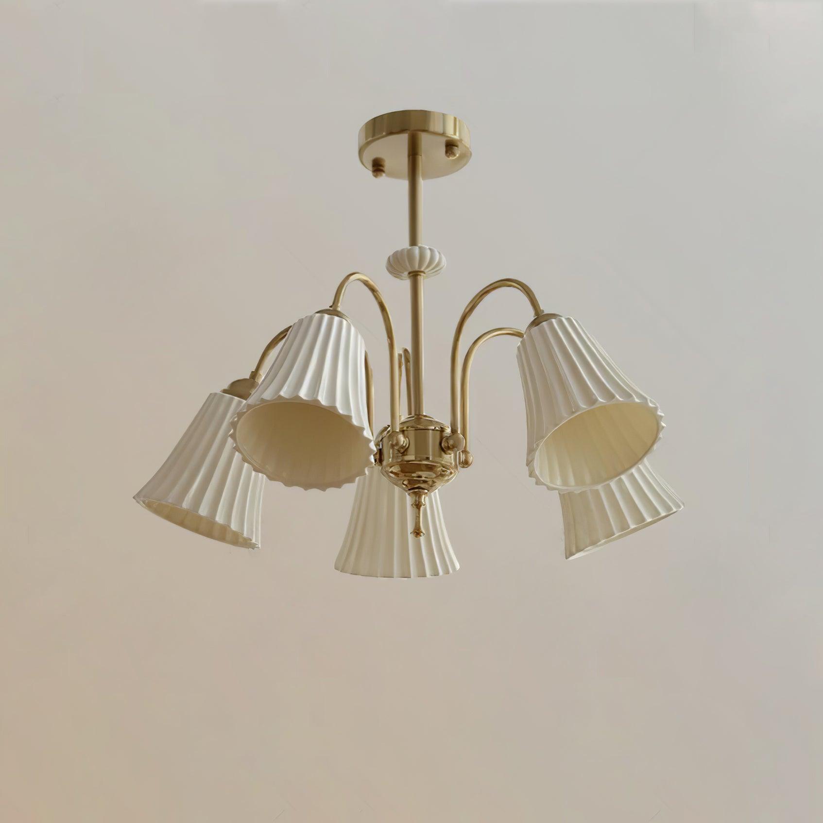 Silas Vintage Glas-Kronleuchter-Letslighting