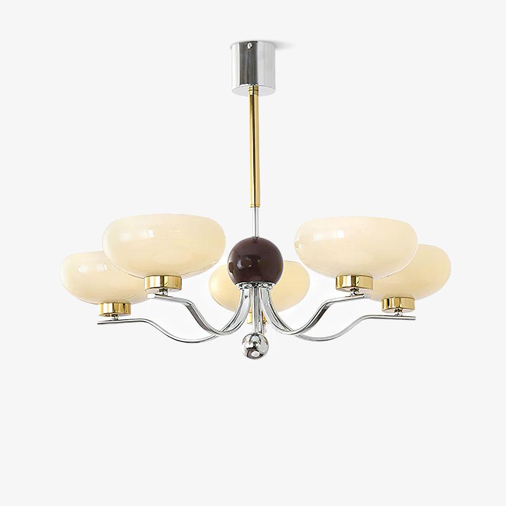 Titus Vintage Glas-Kronleuchter-Letslighting