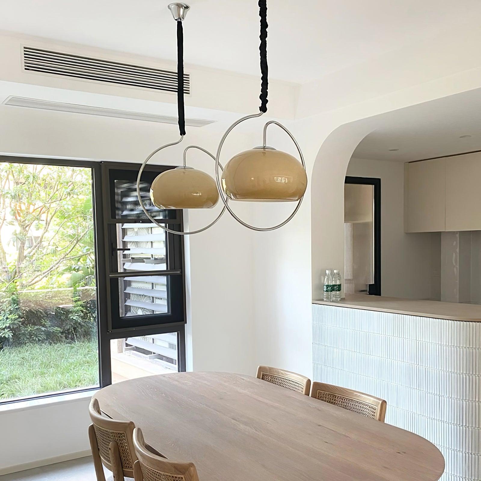 Celesticel Glas Retro Pendelleuchte Leuchte-Letslighting