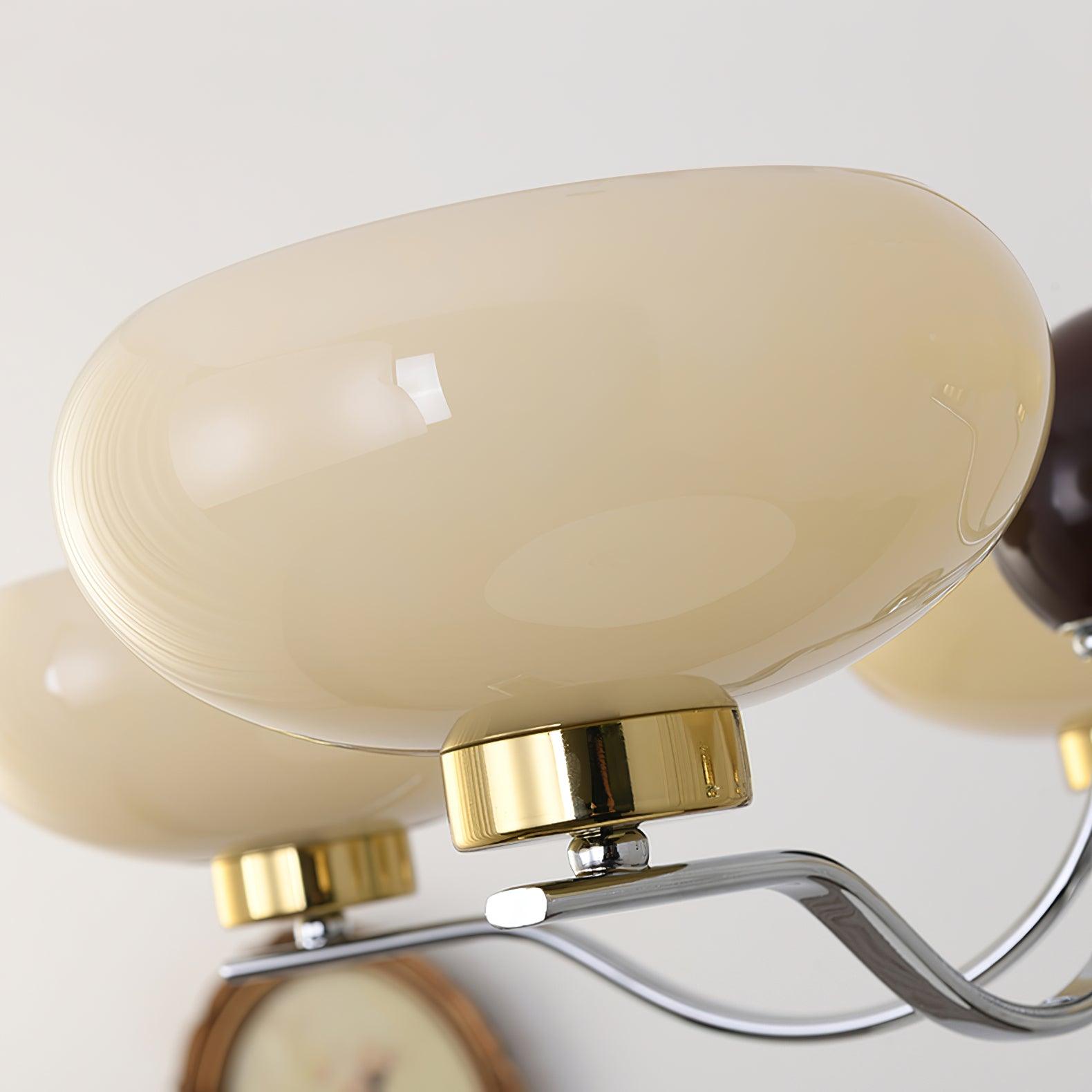 Titus Vintage Glas-Kronleuchter-Letslighting