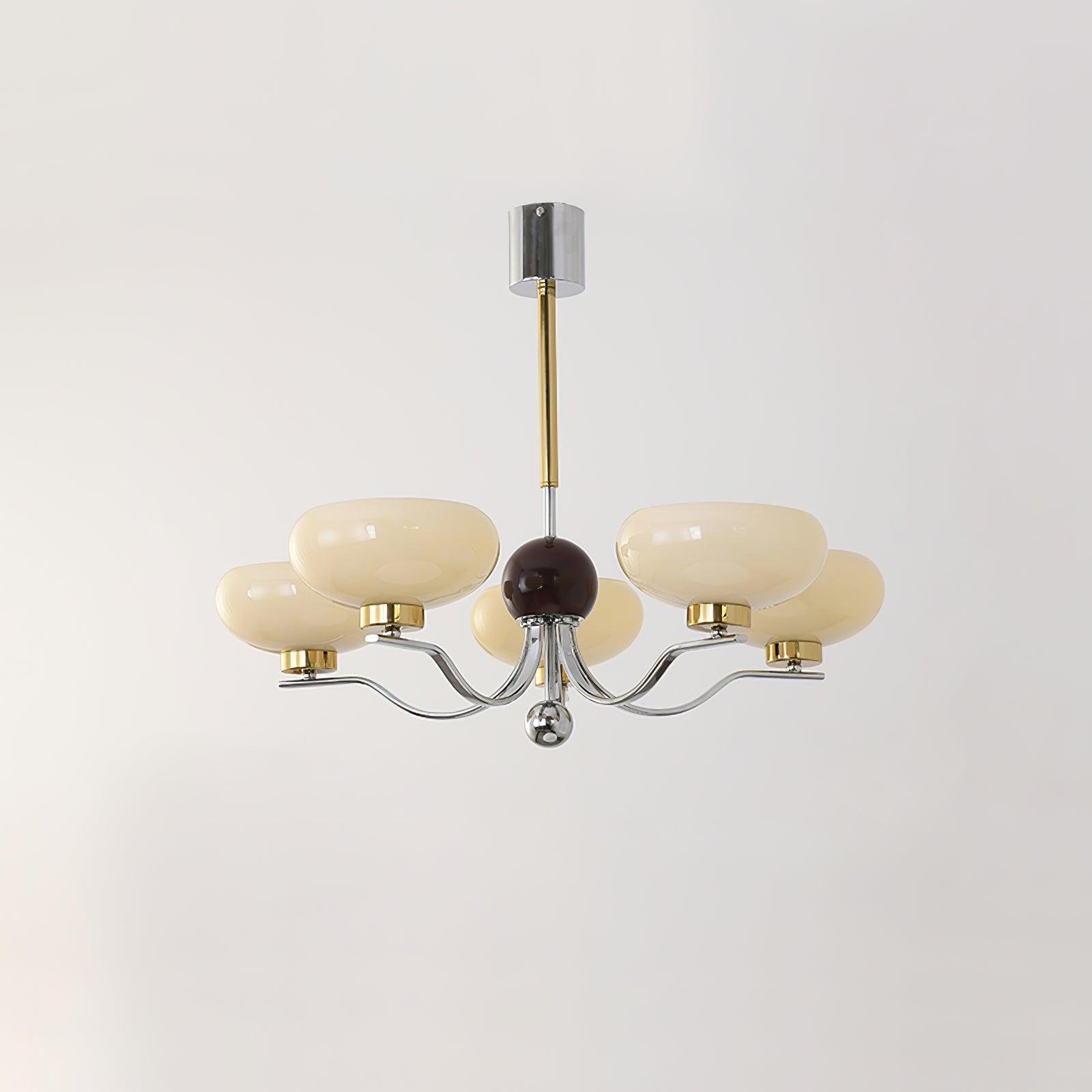 Titus Vintage Glas-Kronleuchter-Letslighting