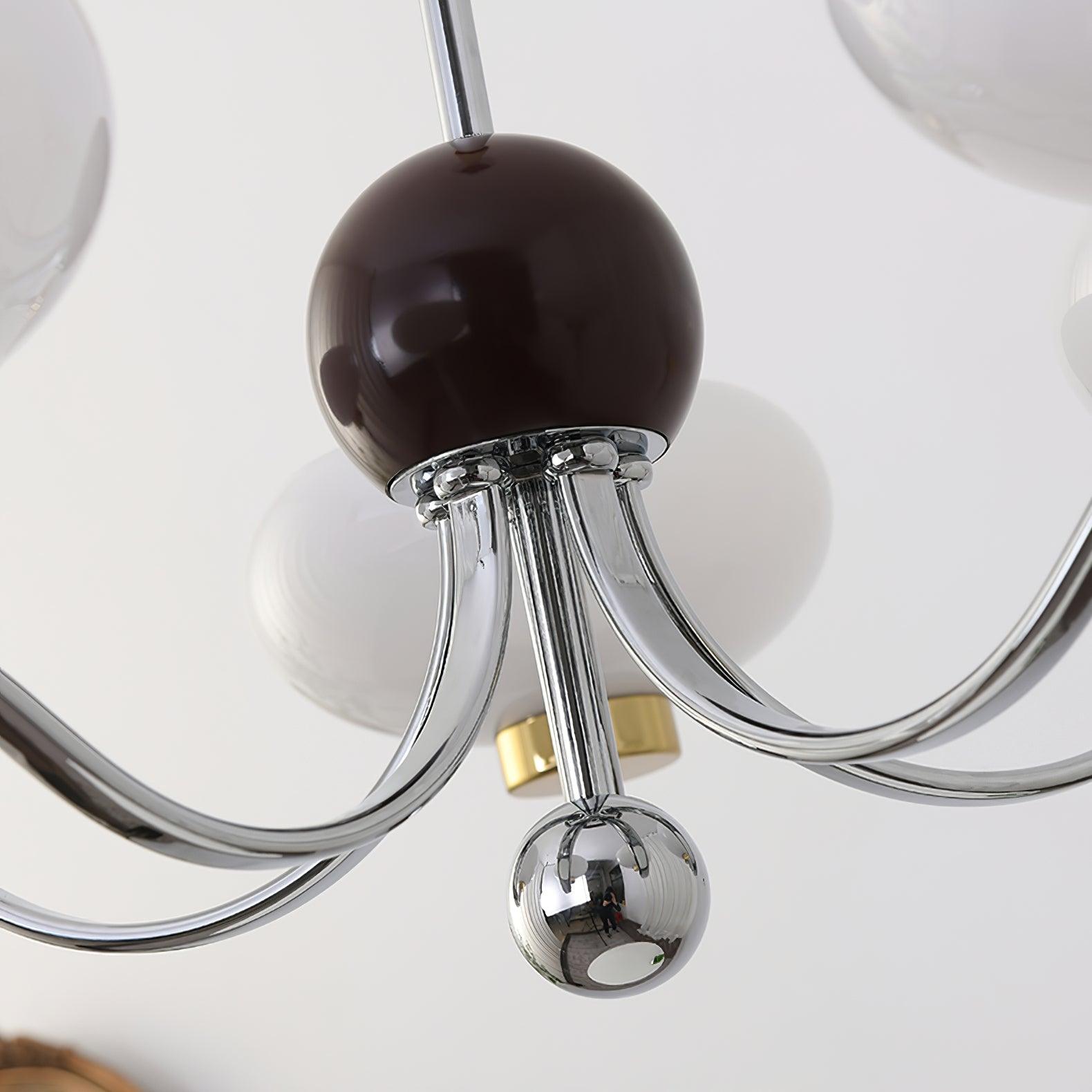 Titus Vintage Glas-Kronleuchter-Letslighting