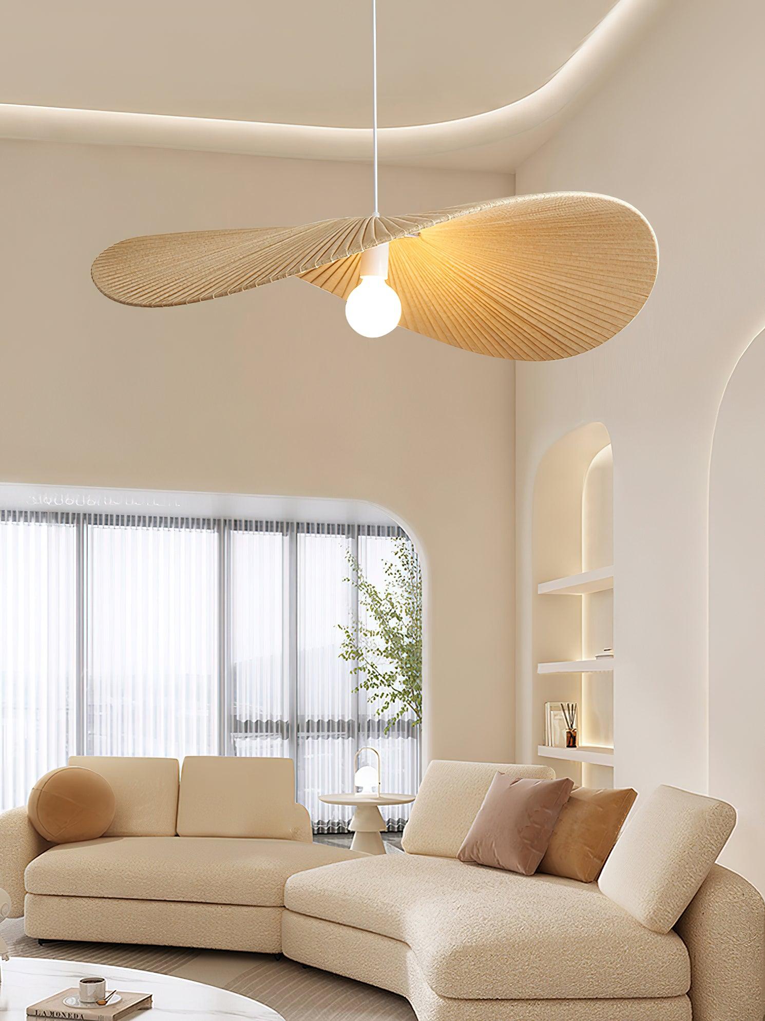 Lustra Pendelleuchte Wave Natur-Letslighting