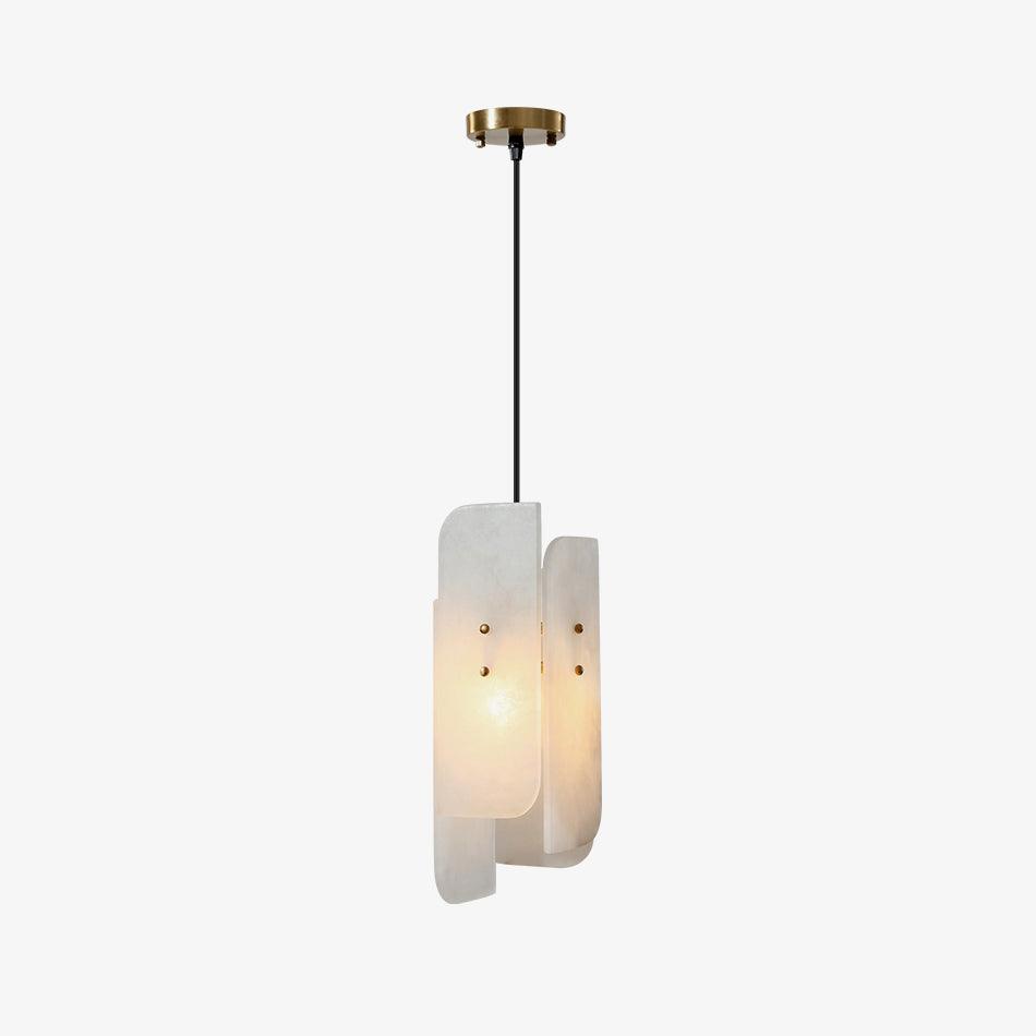 Vicarus Layered Alabaster Pendant Light - Neutralighting