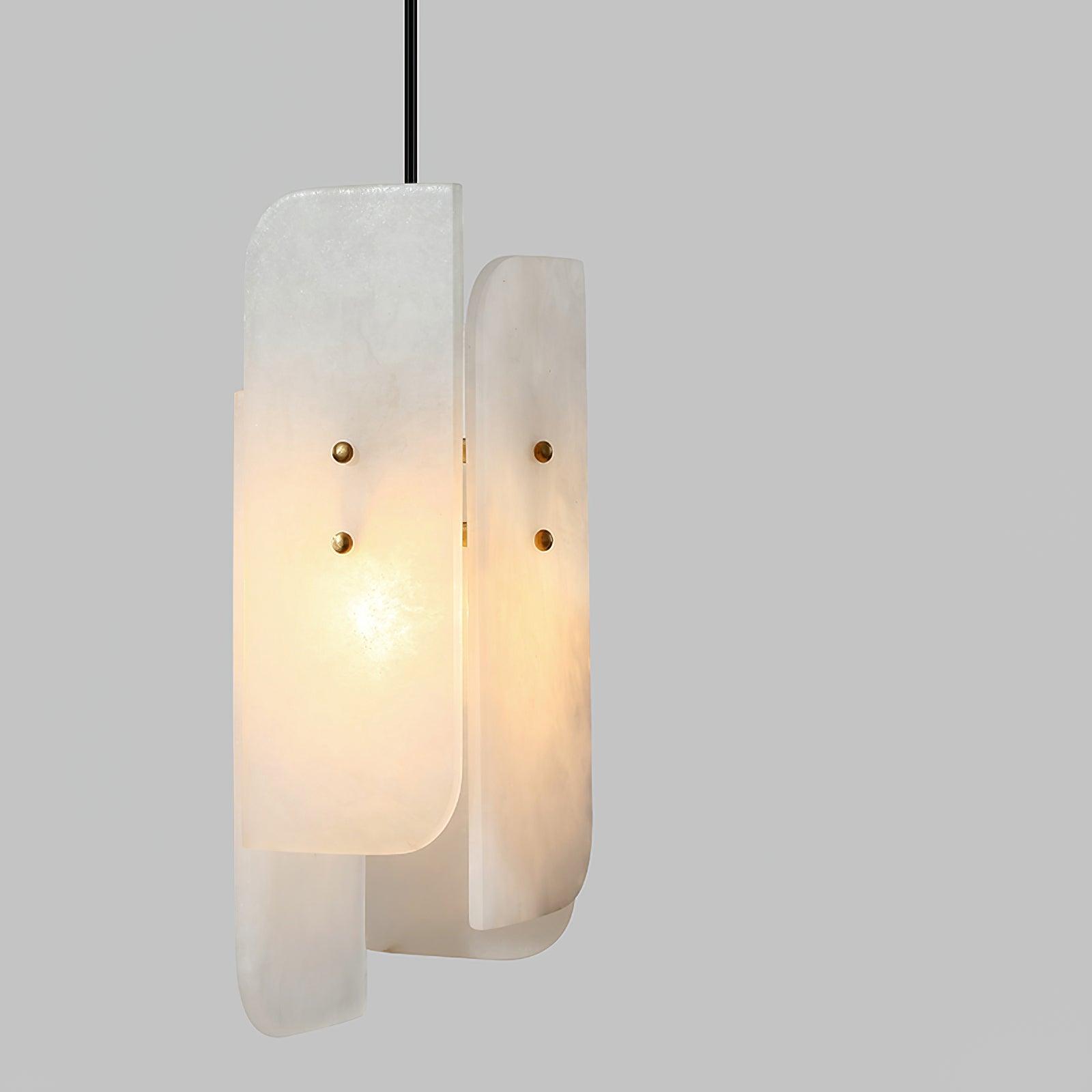 Vicarus Layered Alabaster Pendant Light - Neutralighting