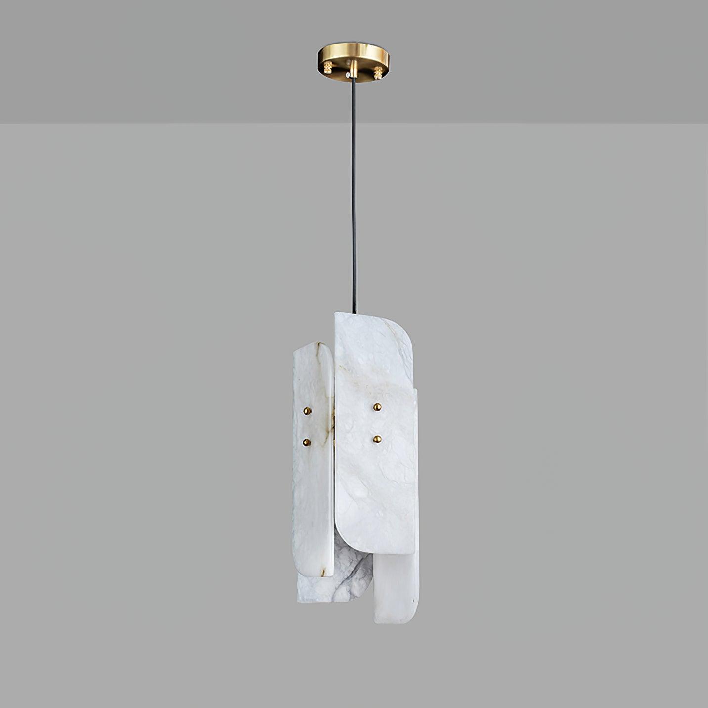 Vicarus Layered Alabaster Pendant Light - Neutralighting
