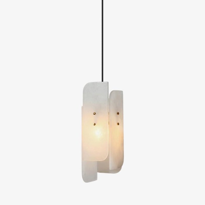 Vicarus Layered Alabaster Pendant Light - Neutralighting